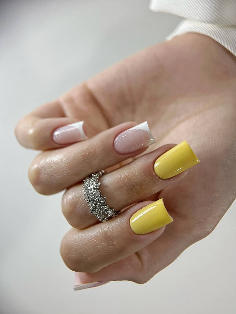 Elegant nail treatment